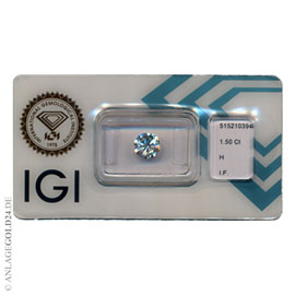 Anlage-Diamant 1,50 Carat 617481667 - lupenrein